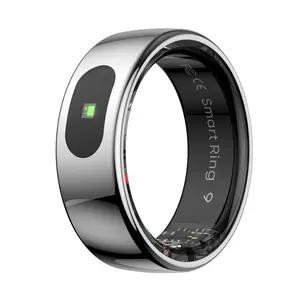 R08 Smart Ring | 5ATM Waterproof, Touch Control, TikTok & Health TrackerTemperature, Blood Oxygen, Sleep Monitor for TikTok