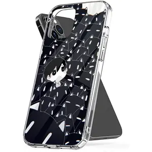 Phone Case Omori Aesthetic Shockproof Fanart Cover Transparent Compatible with iPhone SE 7 8 X XR 11 12 13 14 15 16 Plus Mini Pro Max Samsung Galaxy Note S9 S10 S20 S21 Ultra Plus Protection Protector