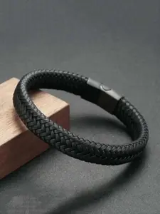 Handmade Leather Bracelet for Men & Women, Perfect Gift for Boyfriend or Couple, Ideal for Birthdays, Valentine's Day, Anniversaries