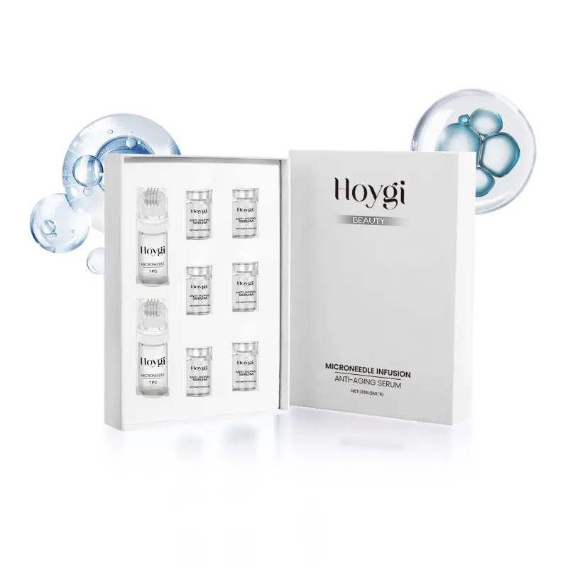 Hoygi Facial Roller Care Set, Daily Gentle Face Essence Serums with Hyaluronic Acid, Collagen Moisture Serum, Moisturizing Softening Nourishing Skincare Kit, Multi-Pack Liquid Form