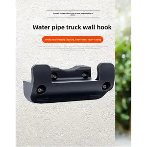 L9NB Wall Mount Hose Holder Garden Garage Organization Hook Water Hose Heavy Duty Rack with Screws Outdoor Garage