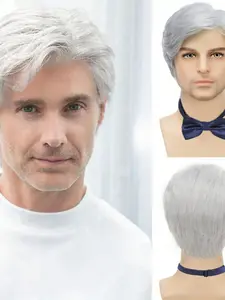 Wigs, Natural Fluffy Layered Synthetic Hair, Daily Halloween Wig, Perfect for Costume Parties, Easy to Wear and Maintain