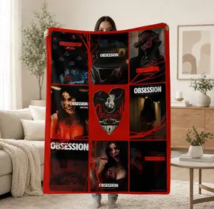 Obsession 2026 Movie Blanket, Sofa Blanket Watching Movie, Scary Film, Film Lover Gift, Art Posters, Classic Movie Art, Fantasy Gifts Print JO