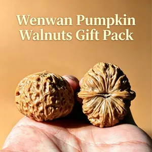 Chinese Wenwan Pumpkin Walnut Gift Pack