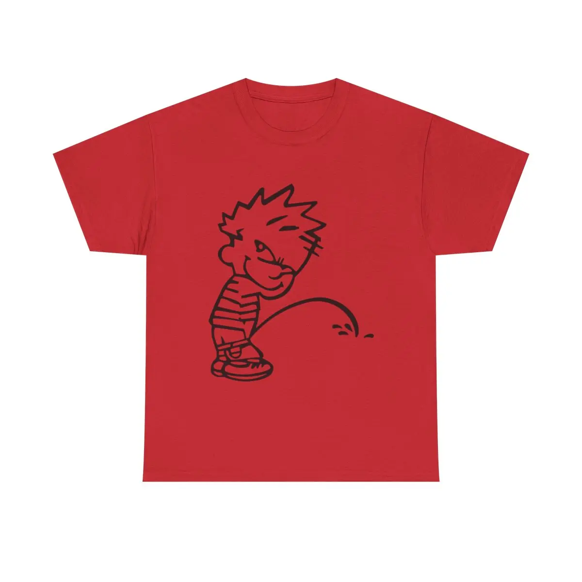 Men's Casual Short-Sleeve T-Shirt, Y2K Funny Cartoon Prints Top