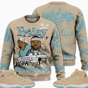11 H-Town Ugly Sweater, Retro H Town 11s Outfits Shirt, Meme Friday Streetwear Unisex Sneaker Matching Shirts
