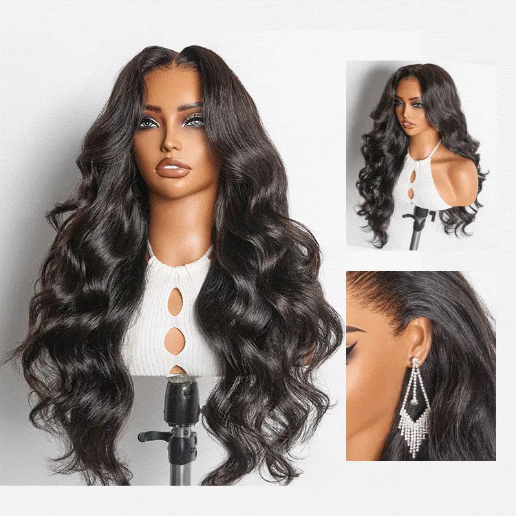 [LIVE] LUVME Body Wave 13x6 13x4 Ear-to-Ear Frontal Wig 200%-250% Density with Flexi-Fit Drawstring 100% Human Hair HD Lace Pre-Everything Shake&Go Hold Curls #DealsForYouDays