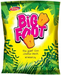 (Pack of 12) Holiday Big Foot, The Giant Cheese Snack, 0.8 Oz