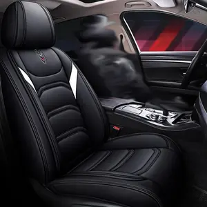 Fashion Car Seat Cover, PU Leather Car Seat Protector, Universal Car Seat Protective Cover, Car Seat Cushion Mat, Car Interior Accessories, Car Decorations, Auto Seat Protectors