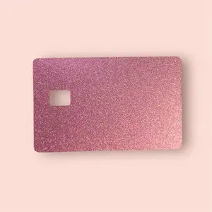 Sparkly debit card skin