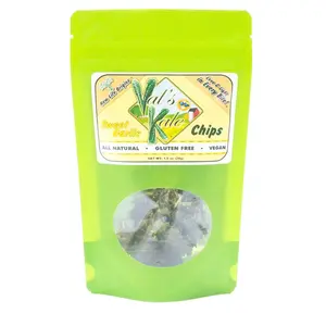 Val's Sweet Garlic Kale Chips - All Natural Gluten Free Vegan