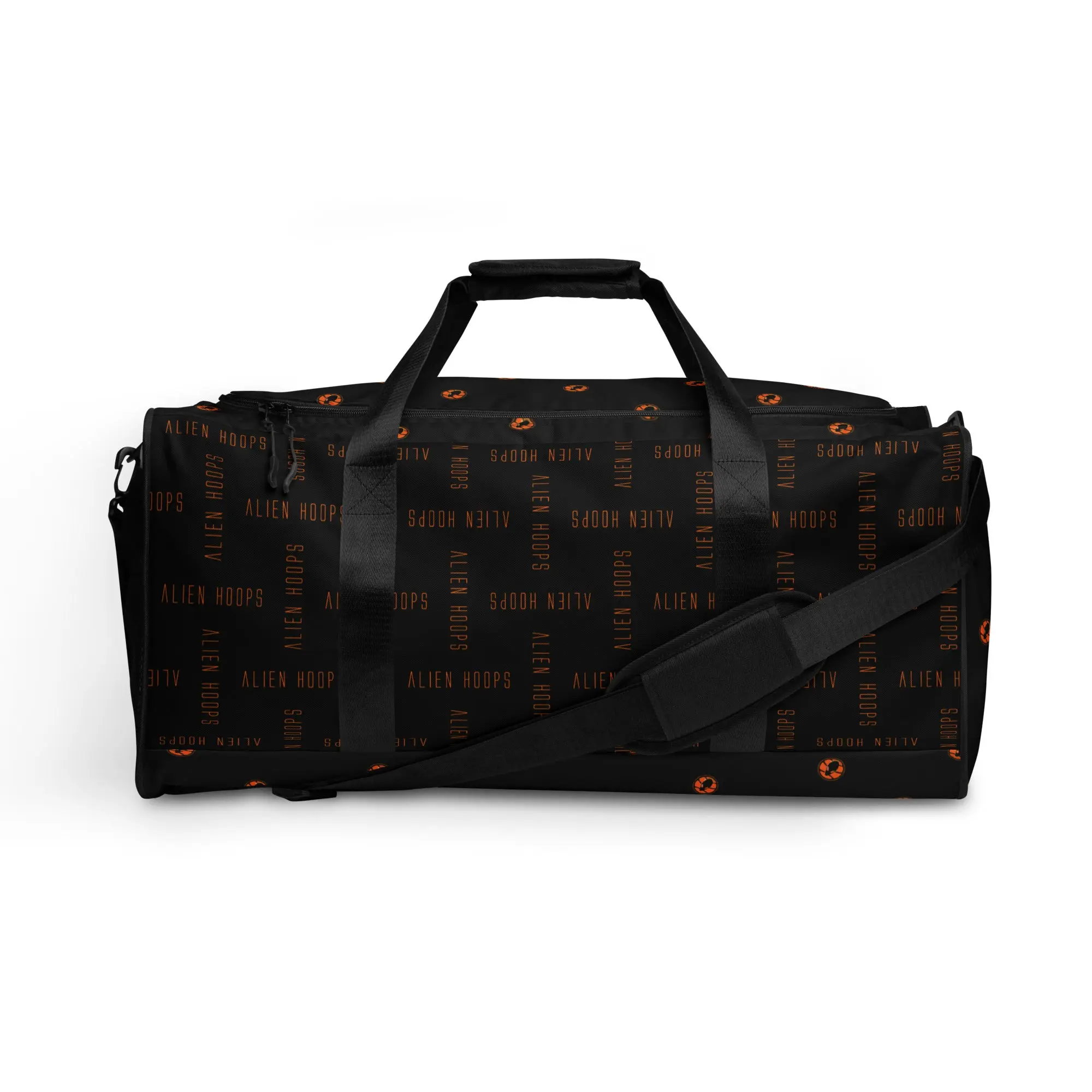 Alien Hoops Elite Gym Bag Black/Orange
