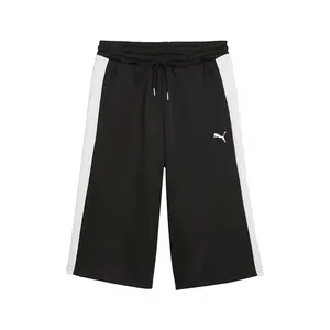PUMA Mens T7 Relaxed 16 Inch Shorts Casual Bottoms Casual - Black