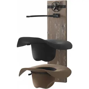 Cowboy hat Rack for Wall | Western hat Rack | Rustic  and Metal Cowboy hat Hanger
