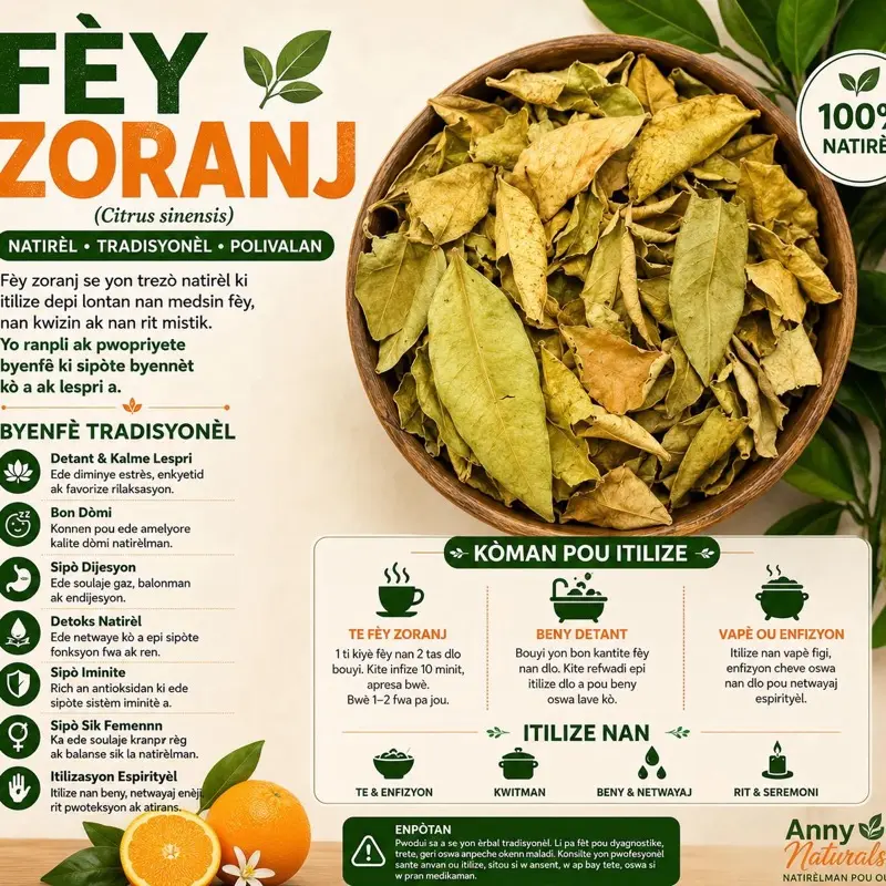 Sour Orange Leaves  (Fey zoranj si )Tea Beverage Herbal