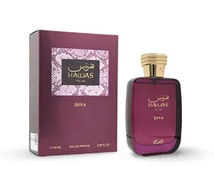 Rasasi Hawas Diva for Women – Eau de Parfum 100 ML | Sweet Floral Fruity Scent | Elegant Feminine Fragrance