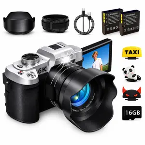 Vlog Vintage Digital Camera, Y2K Camera for Photography and Video, 84MP Point and Shoot Camera with 3 Inch Touch Screen, 18X Digital Zoom, 16GB Card and 2 Batteries for Teens Beginners SummerWins DealsForYouDays