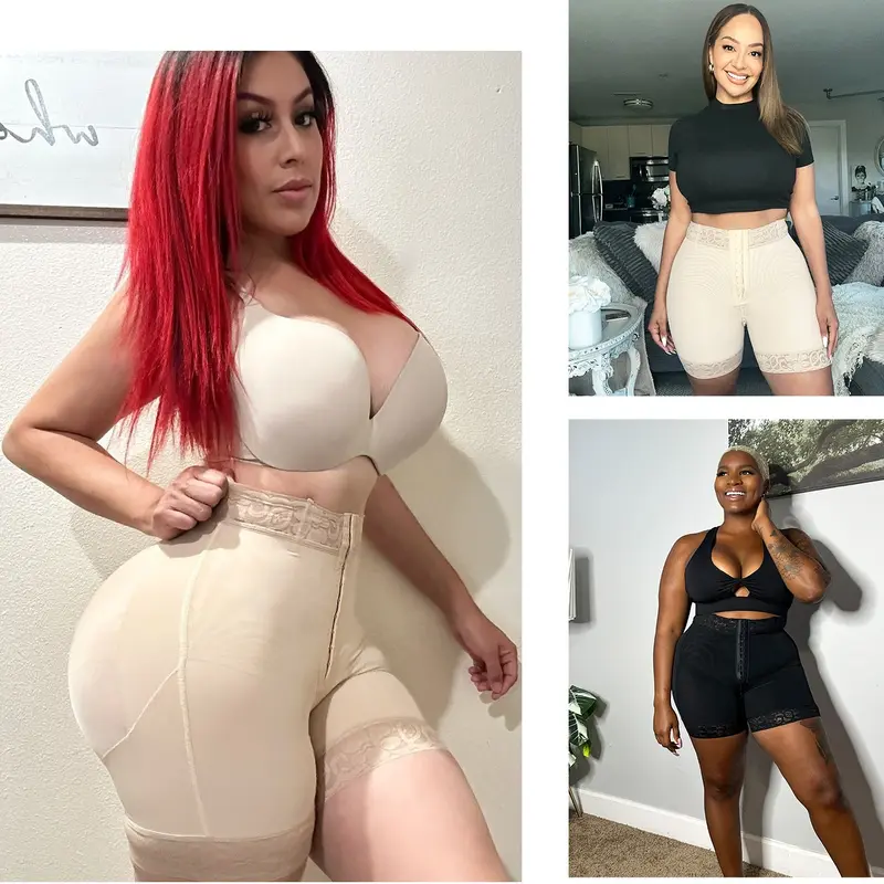 Shapellx AirSlim Lace Tummy Tucking  Butt-Lifting Shorts Comfort Basic Shapewear Womenswear 8