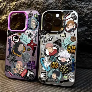 Japan Anime Jujutsu Kaisen Phone Case Stylish & Durable New Year Gift: Fashionable Phone Case for iPhone 11-17– Perfect Blend of Protection and Trend
