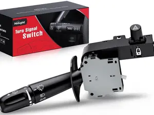 Nilight Turn Signal Switch Compatible with 2002 2003 2004 2005 2006 2007 2008 2009 Dodge Ram 2004-2009 Durango 2005-2010 Dakota 2007-2009 Aspen 2006-2009 Raider Blinker Lever Switch, 2 Year Warranty fathersdaygift