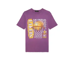Junk Food Lakers 17x Champs Vintage Tee in Purple Unisex