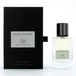 Unisex 06 Black Platinum Eau de Parfum Spray by Banana Republic - 2.5 oz, Cactus, Floral, Fresh, Jasmine, Lemon Notes