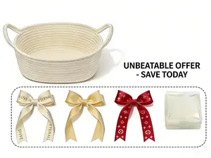 valentines gift for bf Sweet Woven Basket with Gift Bag & Ribbon | Ideal for Mom, Weddings,baby phat ,Anniversaries & Holiday Gifting