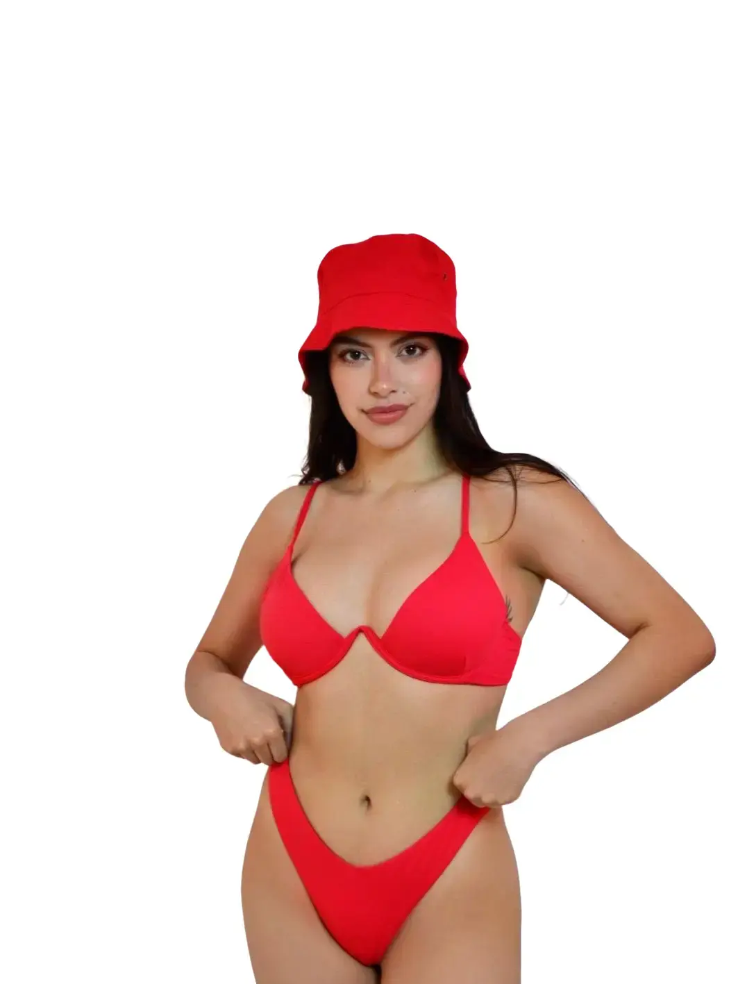 Stef Guarana Bikini Top by OMA EM Eco-swimwear - Stylish and Sustainable Swimwear