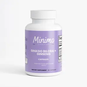 Ginkgo Biloba + Ginseng, 60 ct.