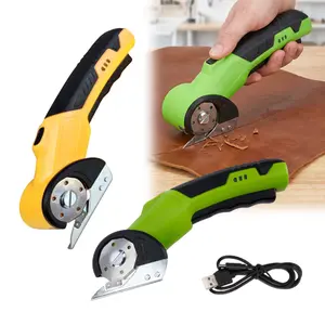 Cordless Electric Scissors 1500mAh Battery Rechargeable Cardboard Cutter Effortless Cutting Scissor for Cloth Fabric Plastic Leather 3.6V Electric Fabric Cutter