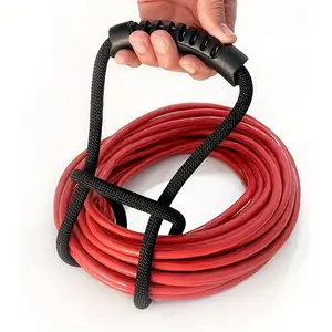 1pc 60cm/24in Storage Strap With Handle, Extension Cord Organizer, Wire, Hose Holder, Storage Space Saving, Air/Water Hose Organizer For Your Home, Garage, Boat, RV And More