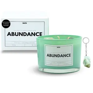 Ambient Aura Abundance Crystal Surprise Candle