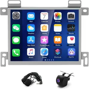 8.4 Inch Car Radio Compatible with Dodge Ram 1500/2500/3500 2013-2018/Dodge Charger 2011-2014/Jeep Grand Cherokee 2014-2022, Car Stereo with Wireless CarPlay/Android Auto (ONLY FIT 8.4in Screen)a