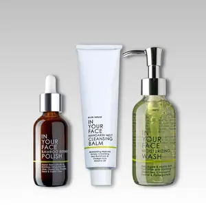 IN YOUR FACE SKINCARE - THE CLEANSE + REFINE TRIO