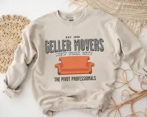[SALE UP TO 50% + FREE SHIP] - Geller Movers Sweatshirt, Friends Sweatshirt, Friends Pivot Crewneck, Friends Inspired Sweatshirt, Friends Show Holiday Gift, Gift for Women (sweatshirt)