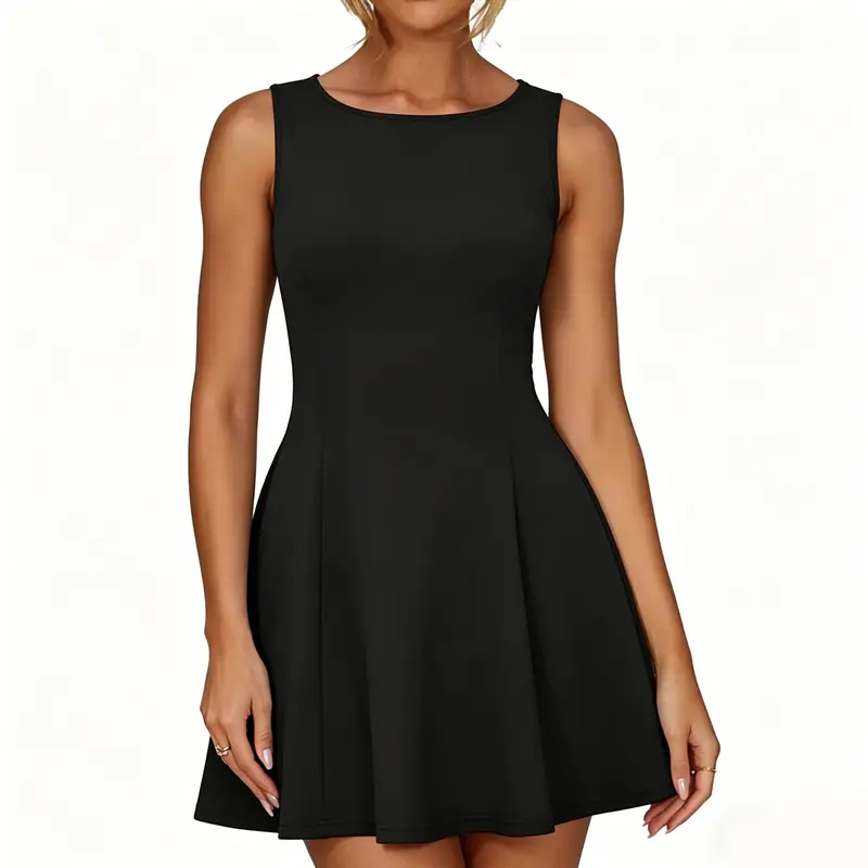 Wedding short black swing dress - TikTok Shop