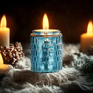 Nebula Glass Jar Scented Candle