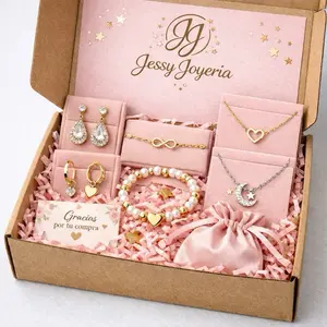 Jessy Joyeria Unique Jewelry Set on TikTok Live Necklaces Bracelets Earrings