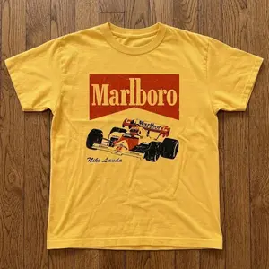 Niki Lauda Marlboro Graphic T-Shirt, Vintage F1 Racing Tee