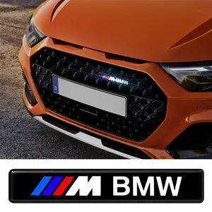 Car Decorative LED Front Grille Emblem Badge, Fits Bmw and Other Models, Automotive Accessories, Enhance Your Car's Look, Vehicle Exterior Decoration