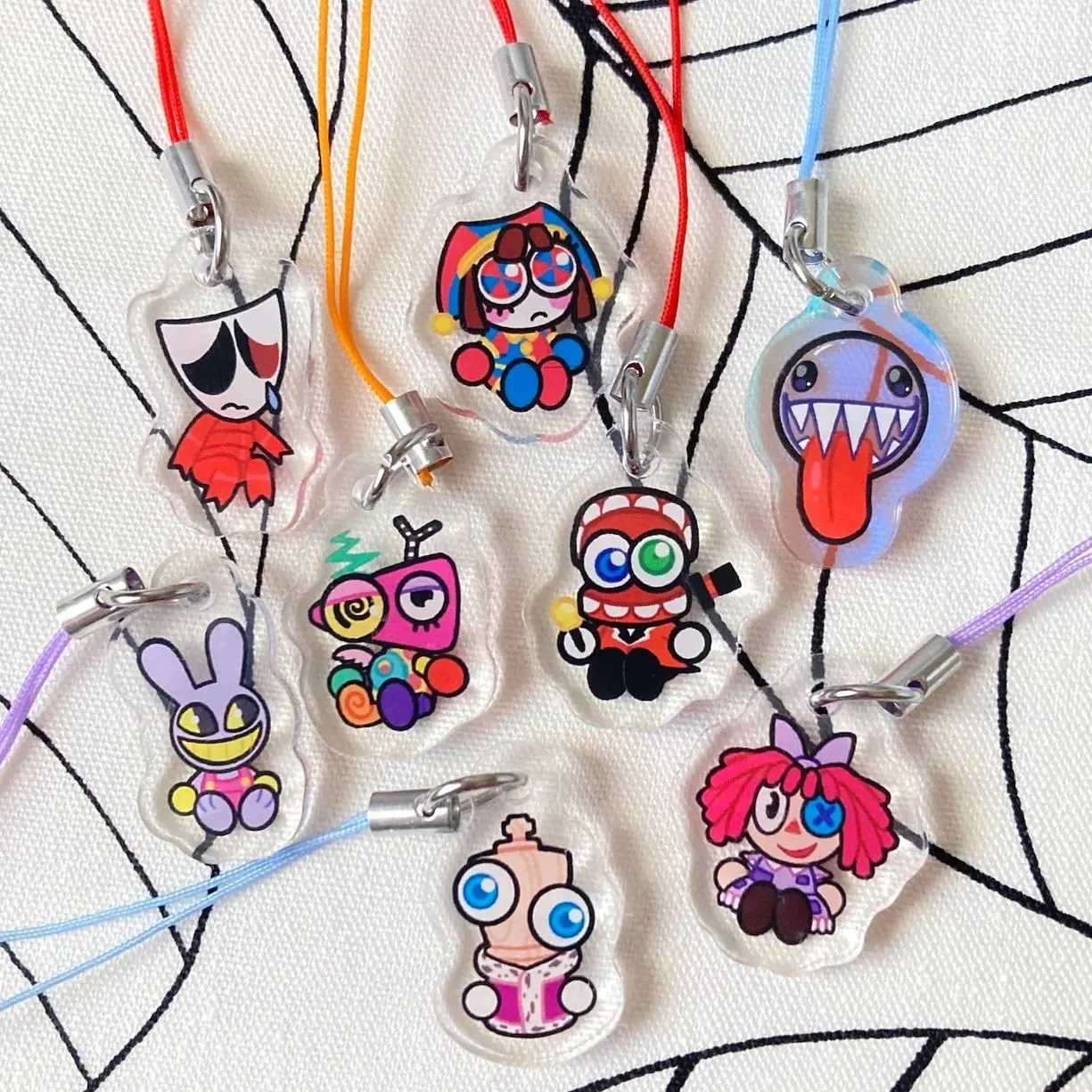The Amazing Digital Circus Phone Charm