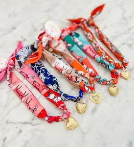 Lillie Scarf Charm Necklace *More Colors