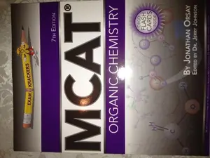USED Book - Examkrackers MCAT Organic Chemistry by Jonathan Orsay (Paperback) - english