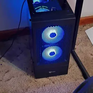 AVGPC Max Gaming PC, AMD Ryzen 5 5600G 6-Core 4.4 GHz Max Boost, AMD Radeon Vega 7 (GPU upgrade ready up to RTX 4070), 16GB 3200MHz DDR4, 1TB M.2 NVMe SSD, Hyper 212 RGB Cooler, Windows 11, Wi-Fi/AC
