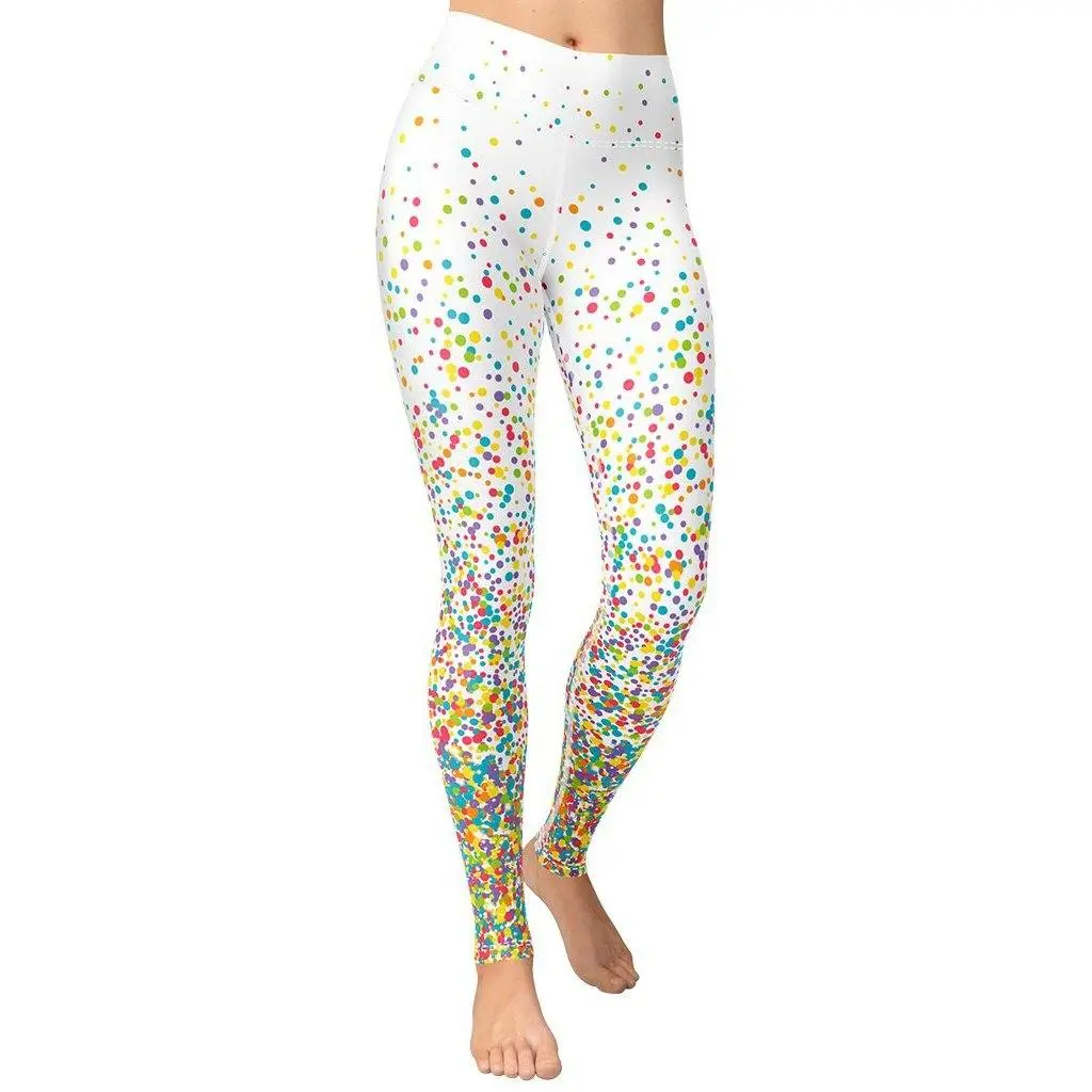 Candy Splash Ombre Yoga Leggings