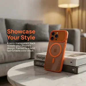 [MagSafe Compatible] Luxury Clear Phone Case for iPhone 17 16 15 Pro Max Plus Air, Transparent Acrylic Magnetic Cover, Anti-Yellowing, Military-Grade Shockproof & Slim Fit