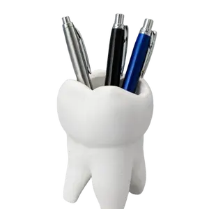Tooth/Molar Pen Holder Table Organizers Office Desk Accessories