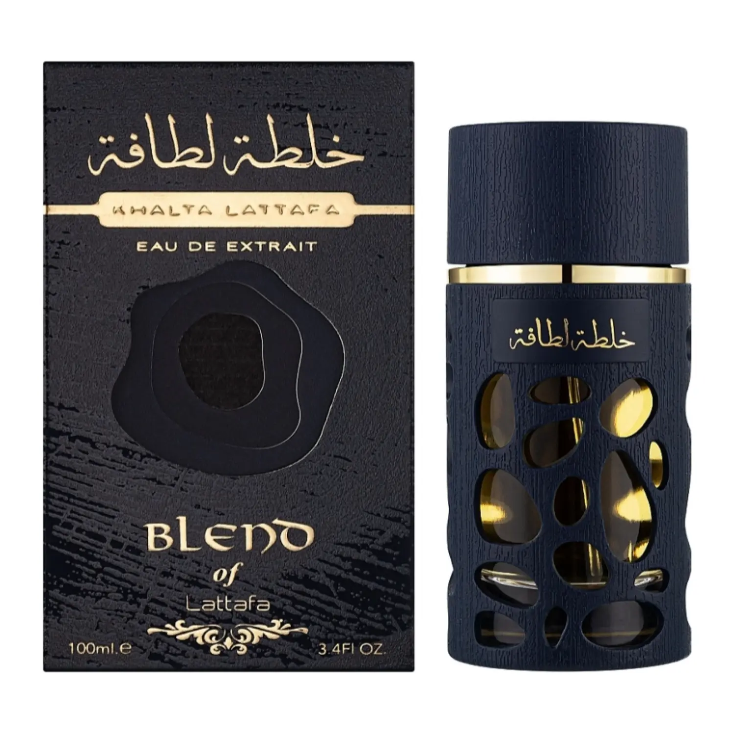 Lattafa Blend Of Khalta Lattafa for Unisex Eau de Parfum Spray, 3.4 Ounce