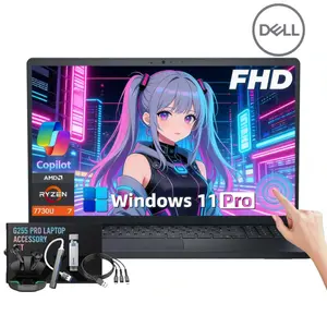 Dell Inspiron 15 3535 Touchscreen Laptop Computer, AMD Ryzen 7 7730U, 16/32GB RAM, 512GB/1TB/2TB SSD, 15.6" Full HD Display, HD Webcam, Windows 11 Pro |Bluetooth Headphones||Work Laptop
