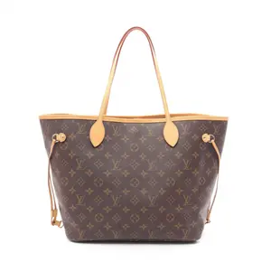Pre-owned Louis Vuitton Canvas Tote Bags Neverfull MM Monogram Tote Bag